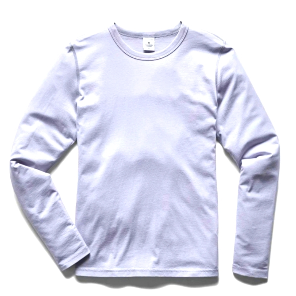 Reigning Champ White L/S Crewneck Tee